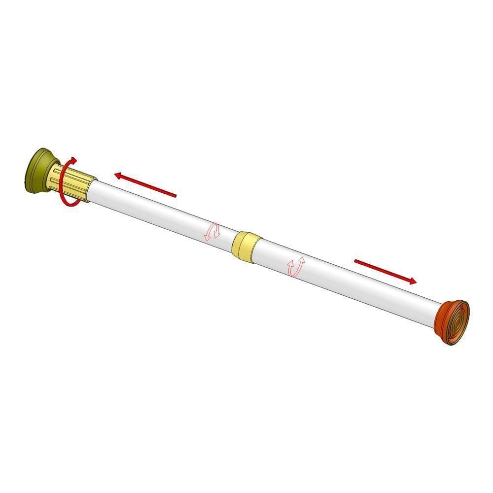 Varão Extensivo 1,05 A 1,90M Havan - Branco