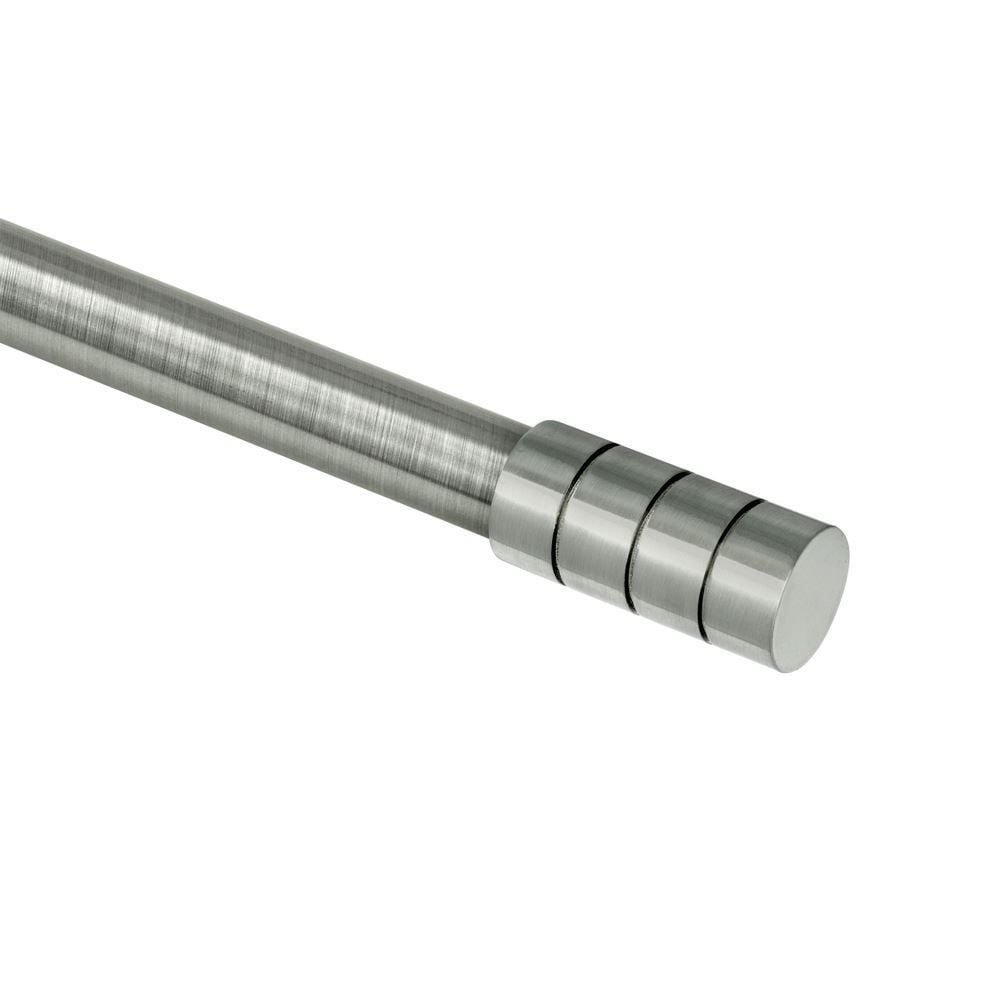 Varão Extensivo 1,20 À 2,10 m Cilindro Evolux - Cromado