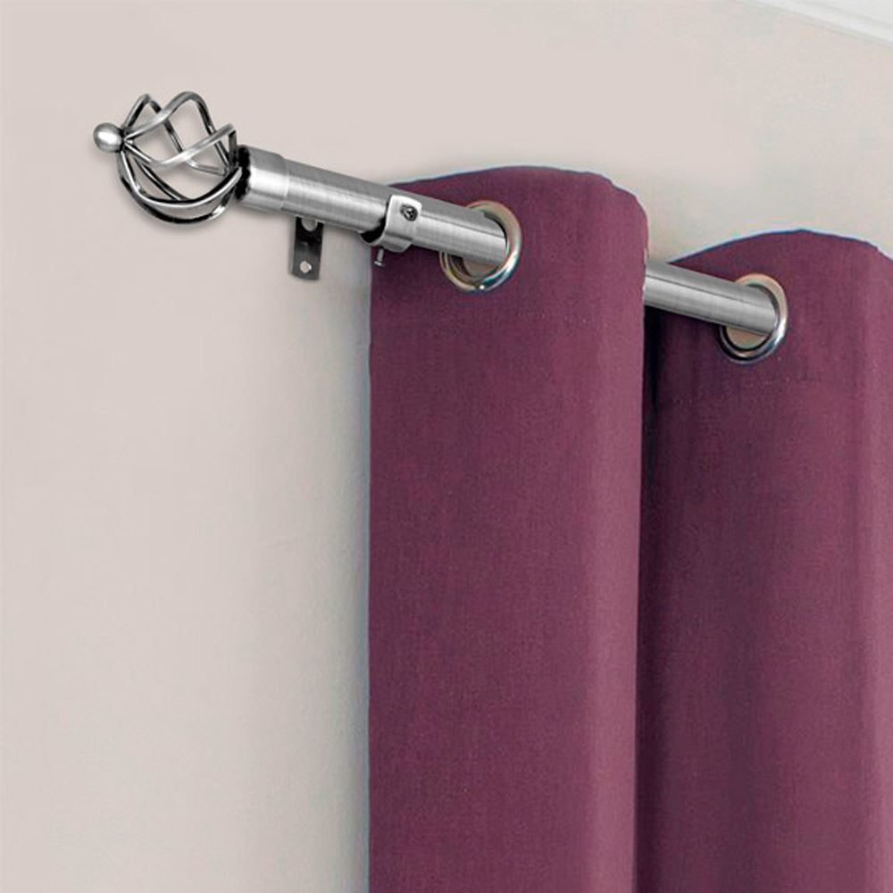 Varão Extensivo 1,20 a 2,10m Coroa Evolux - Cromado