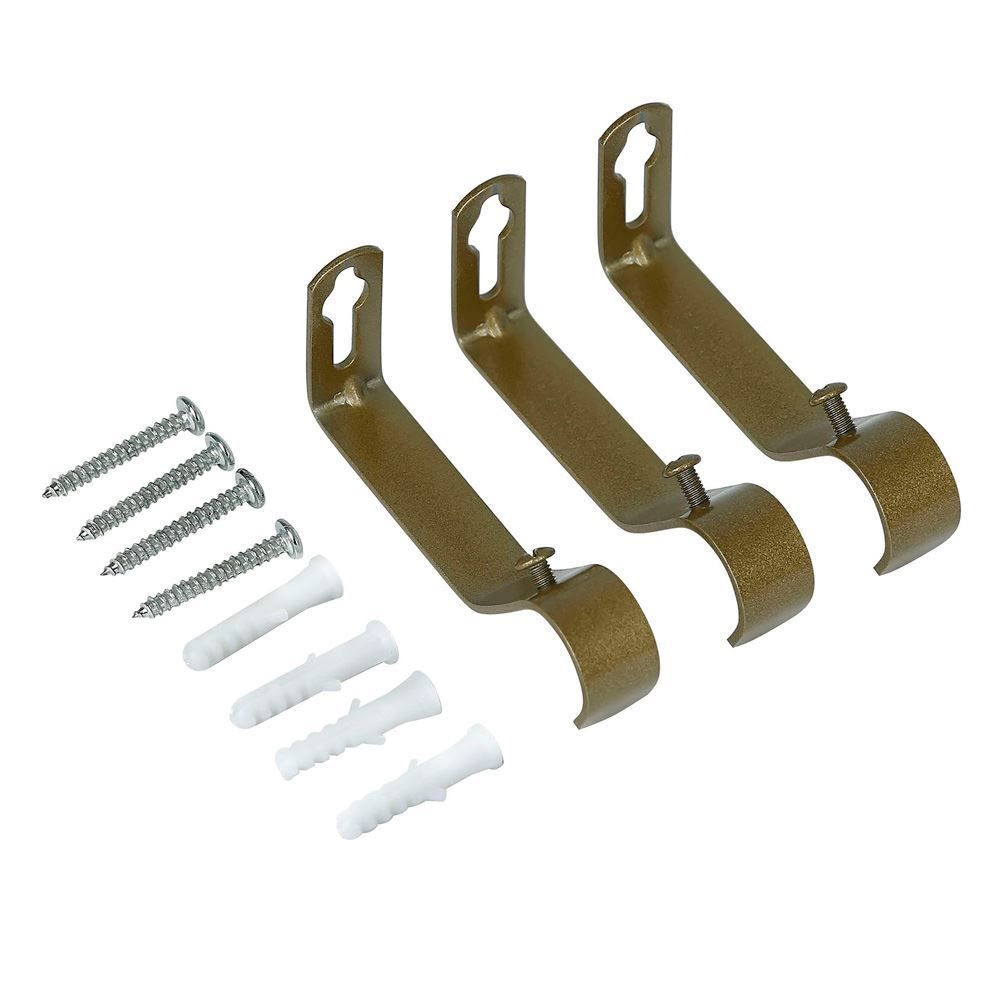 Varão Extensivo 1,20 a 2,10m Esfera Evolux - Ouro Velho