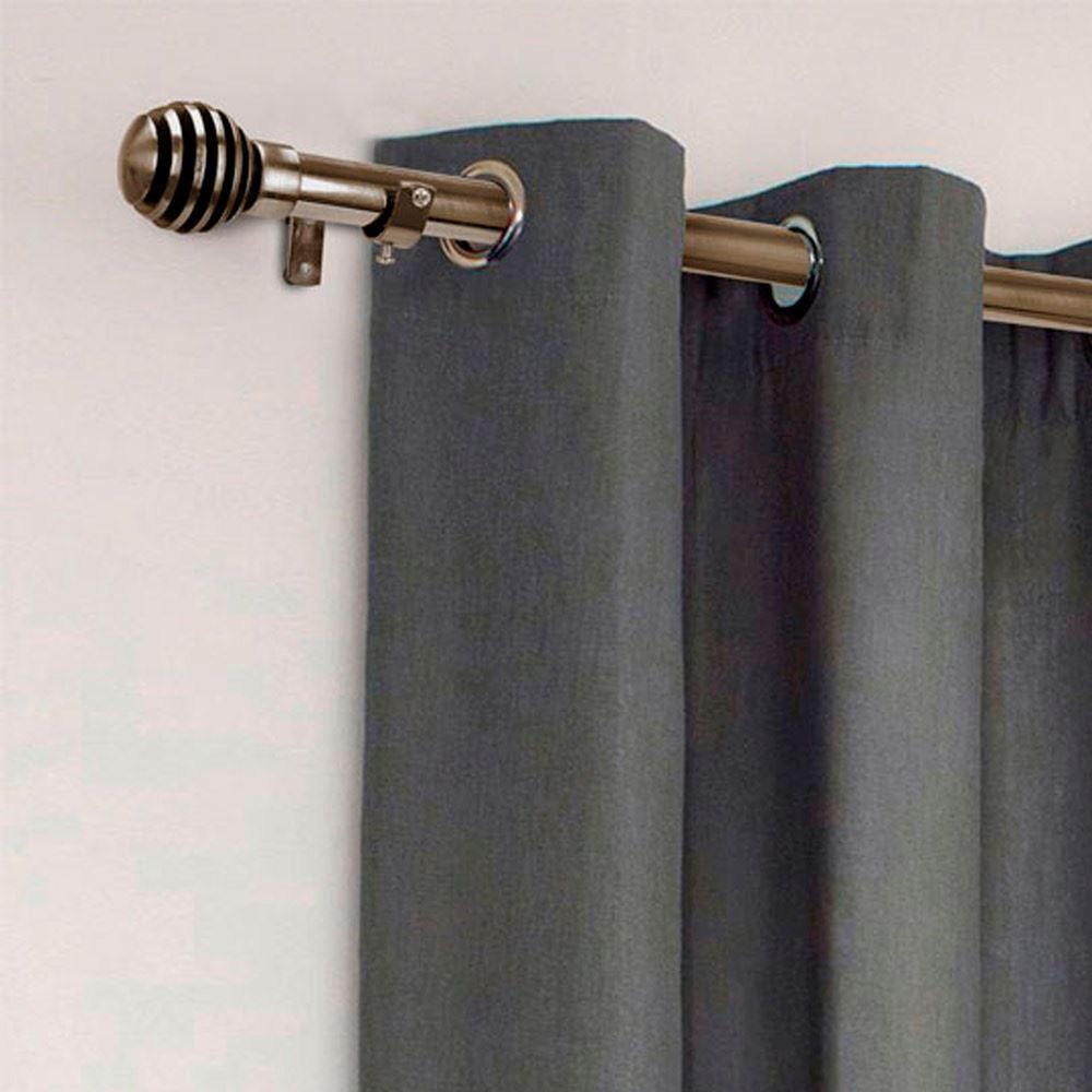 Varão Extensivo 1,20 a 2,10m Esfera Evolux - Ouro Velho