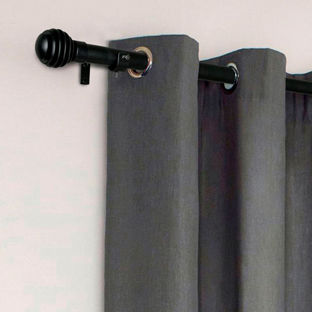 Varão Extensivo 1,60 A 3,00M Esfera Evolux - Preto