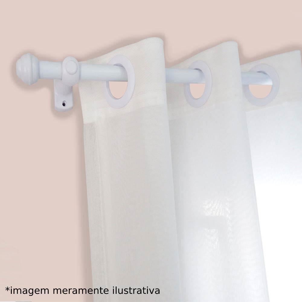 Varão De Cortina 2,00M Grosso Havan Casa Fosco - Branco Fosco 