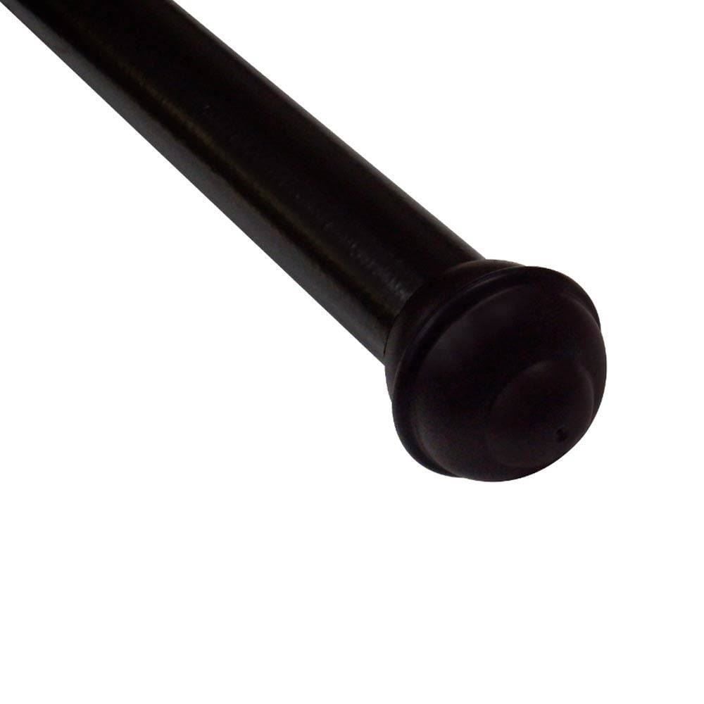 Varão De Cortina 2,50 M Grosso Fosco Havan - Imbuia Fosco