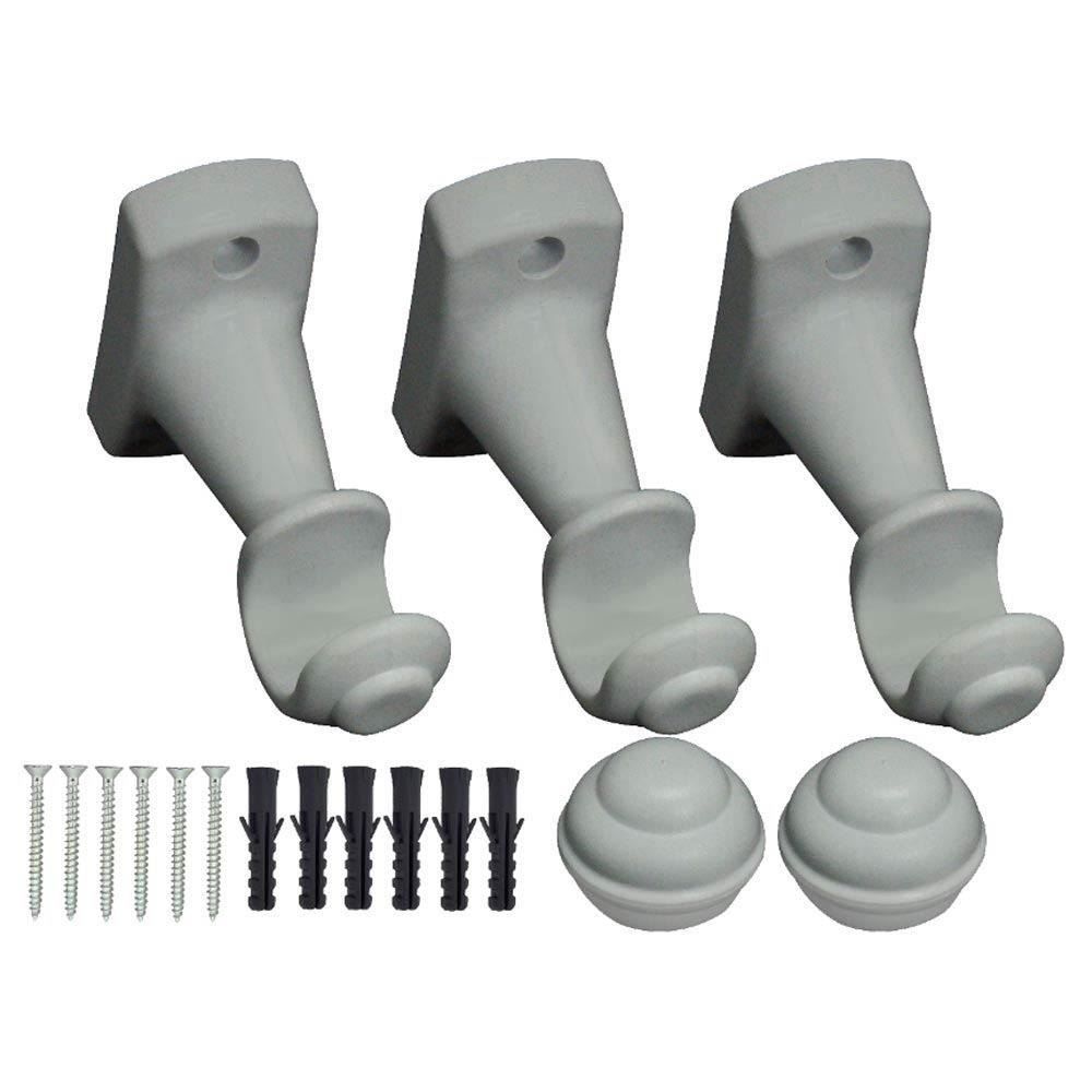 Varão De Cortina 2,50M Médio Havan Casa Fosco - Branco Fosco 