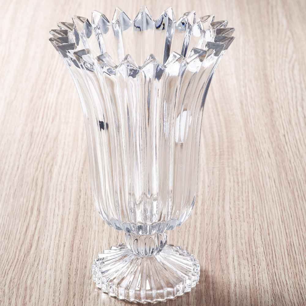 Vaso Decorativo De Vidro Mônaco 17X24,3Cm Havan Casa - Transparente