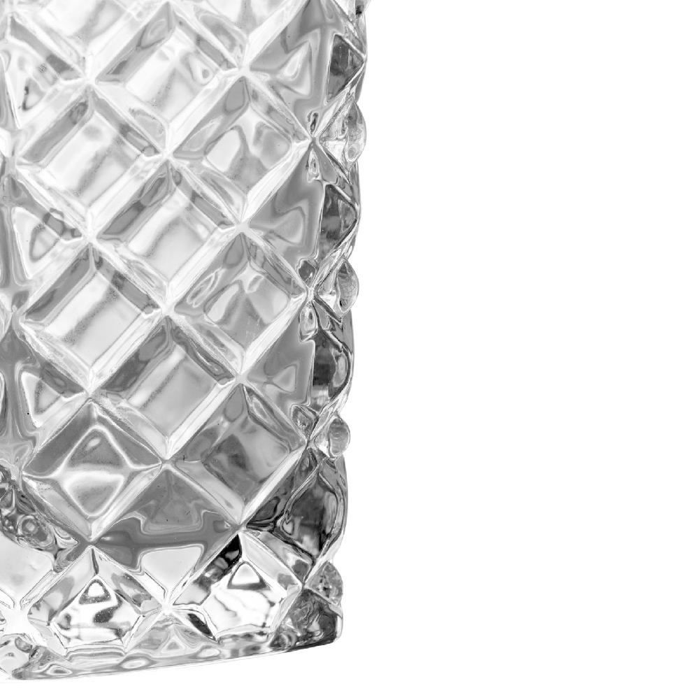 Vaso de Vidro Decorativo Lyor 15Cm - Sortido