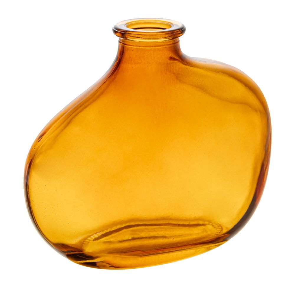 Vaso Organics Âmbar 10Cm Wolff - Vidro