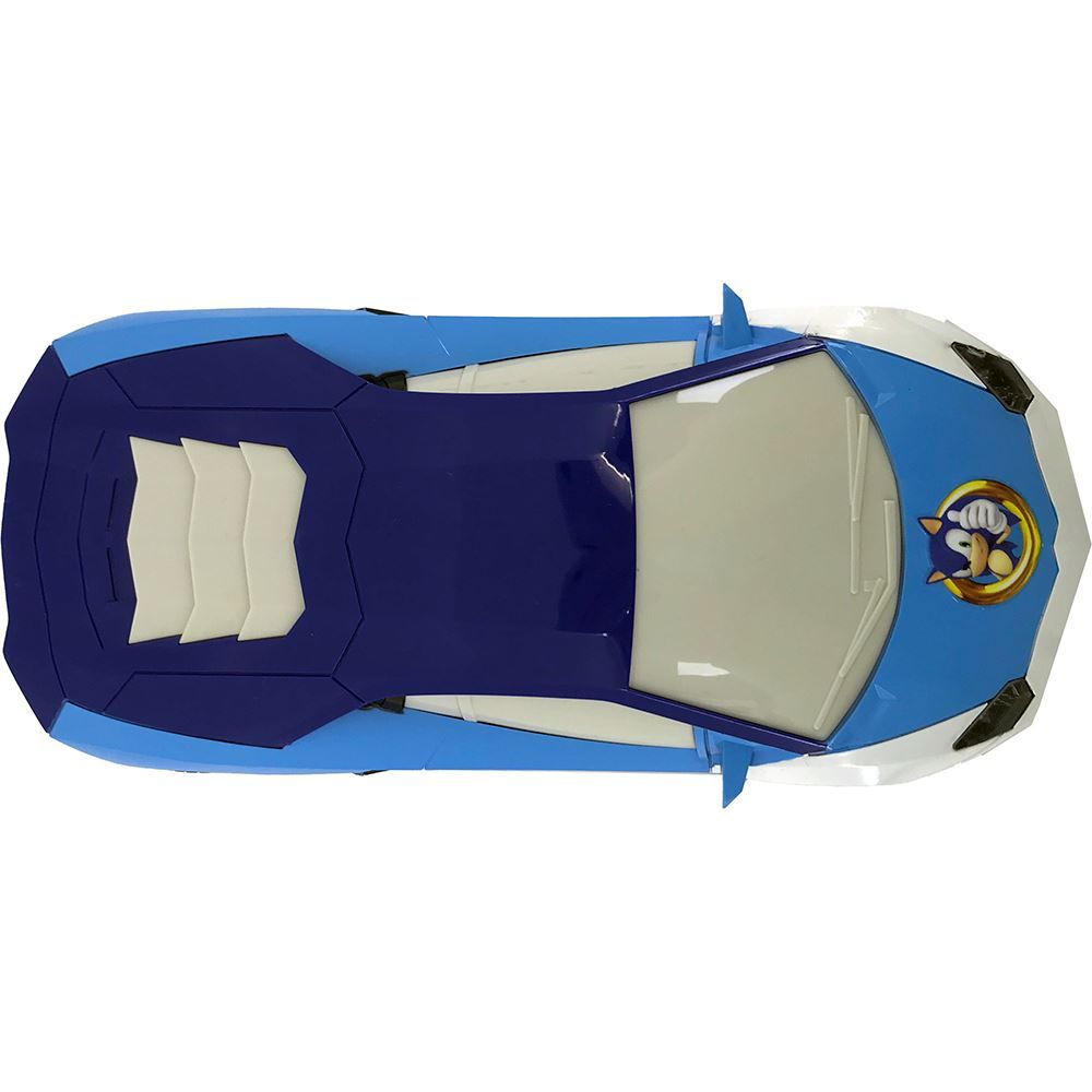 Veiculo Controle Remoto 7 Func Sonic Candide Bateria Recarregavel