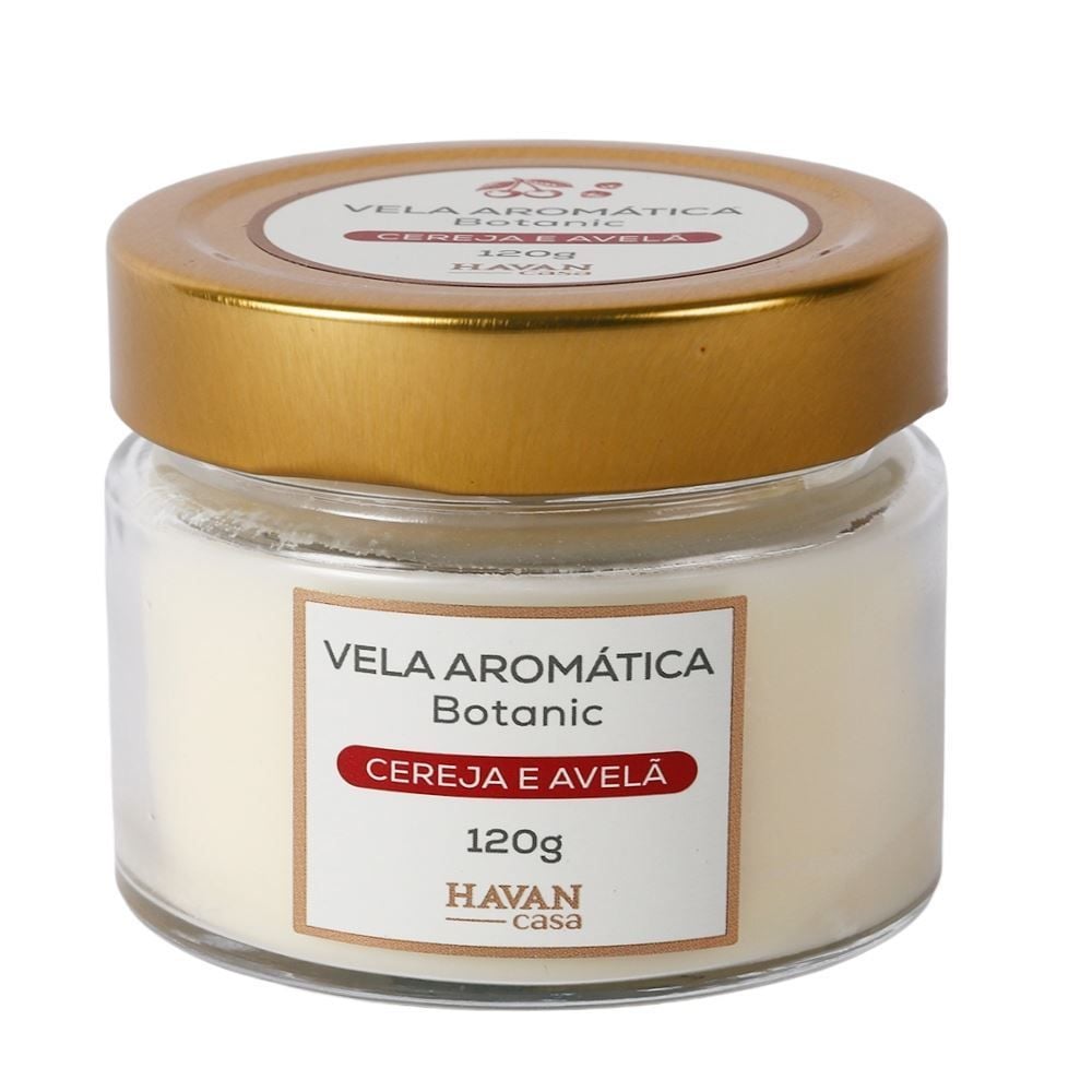 Vela Aromática Botanic Havan Casa - Cereja