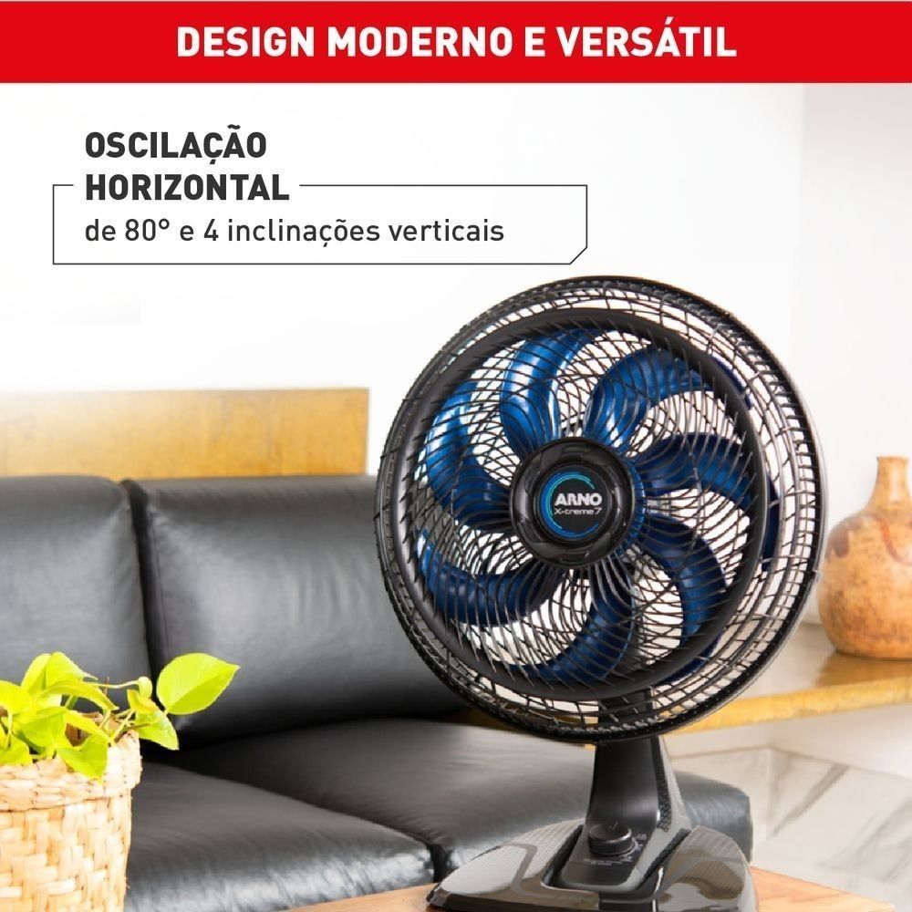 Ventilador Arno De Mesa X-treme 7 150W VE70