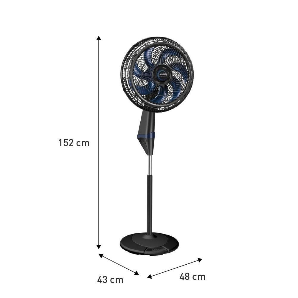 Ventilador Arno X-treme 7 de Coluna 40cm VE7C