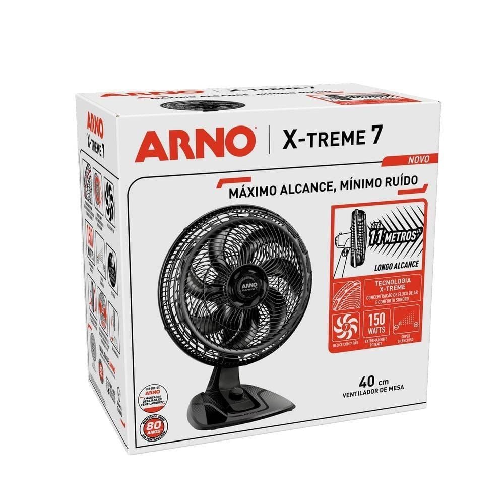 Ventilador Arno X-treme 7 Pás de 40cm VE70