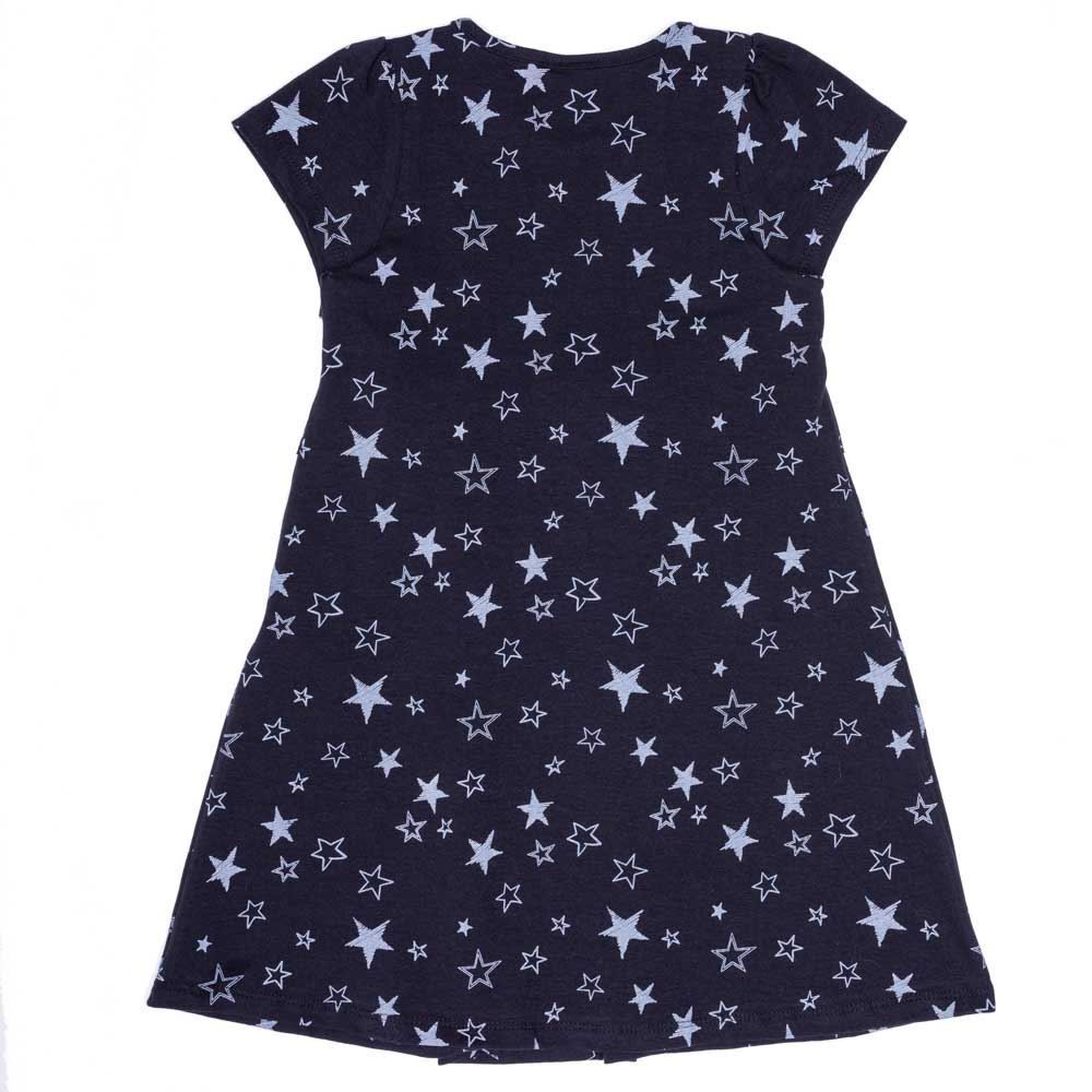 Vestido 4 a 10 anos Cotton Estrelas Rotativas Marmelada