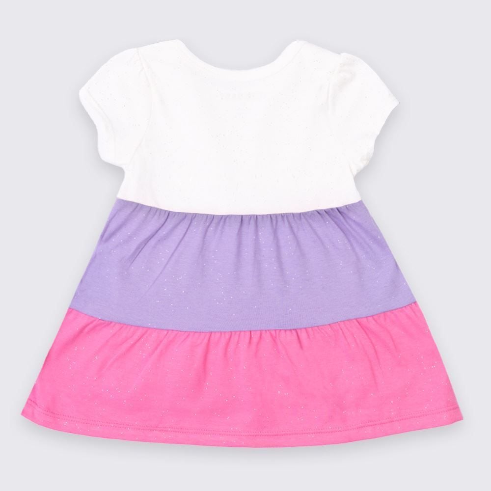 Vestido Bebê Menina De Algodão Com Body Yoyo Baby