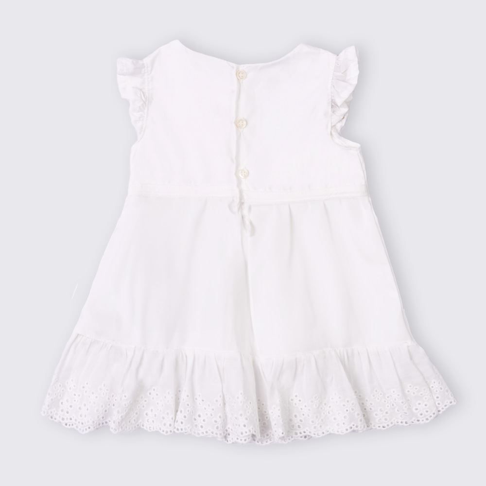 Vestido Bebê Menina De Laise Com Tapa-Fralda Yoyo Baby
