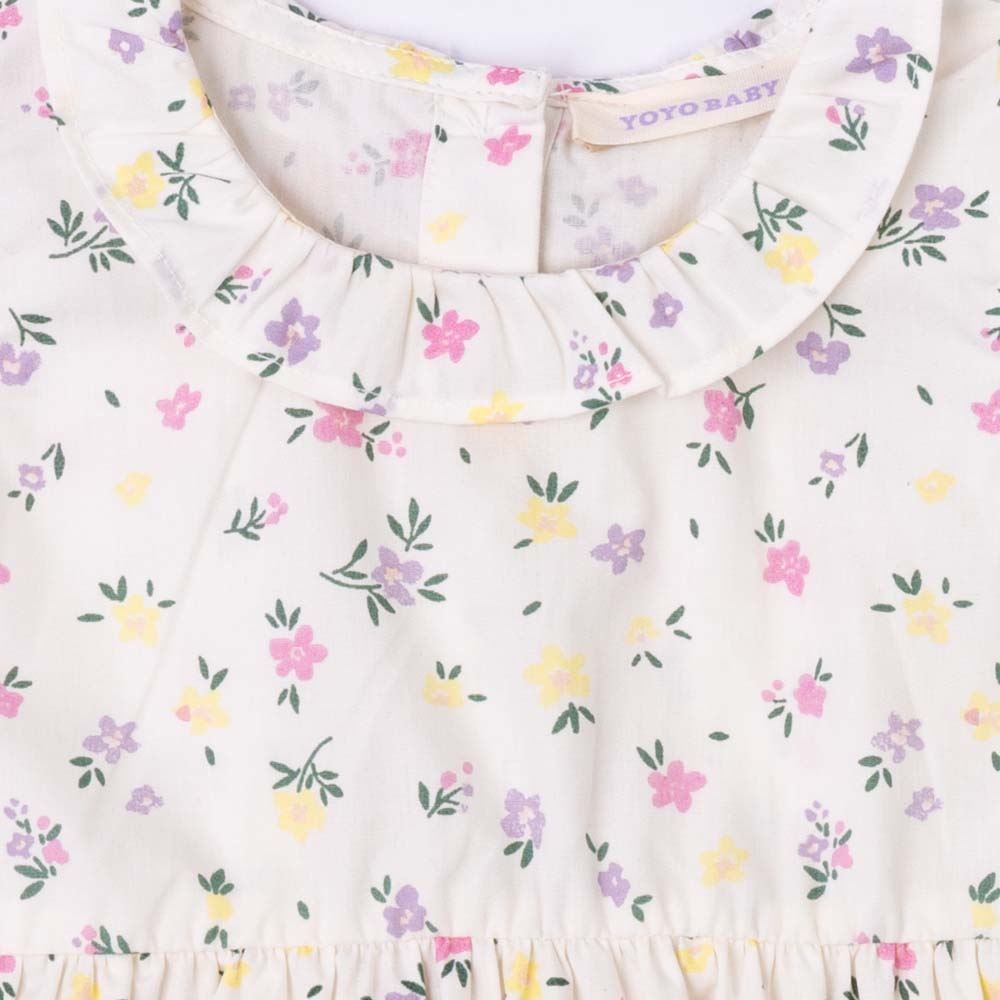 Vestido Bebê Menina Estampado Yoyo Baby