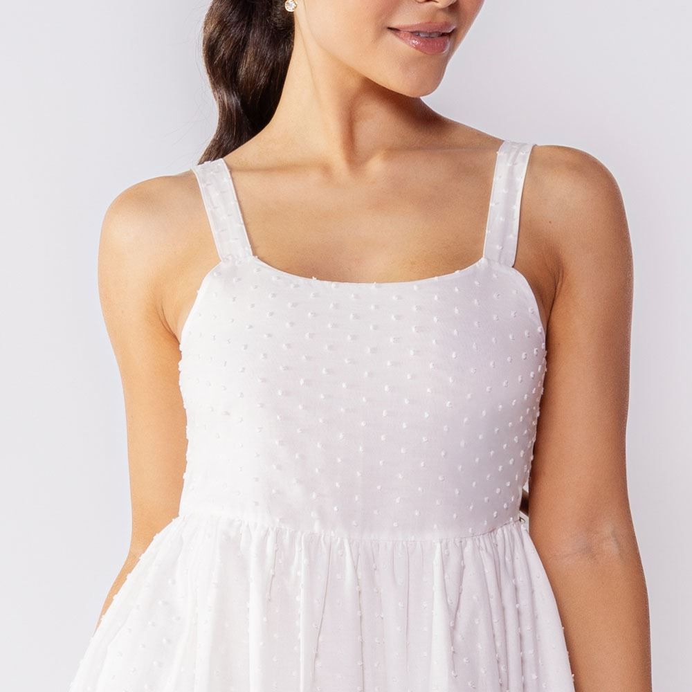 Vestido Feminino Curto Maquinetado Boby Blues