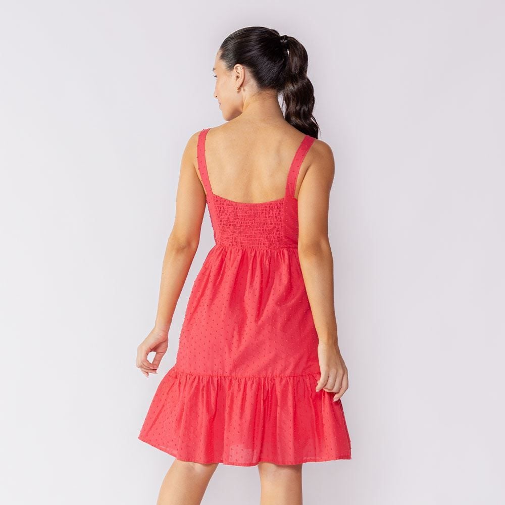 Vestido Feminino Curto Maquinetado Boby Blues