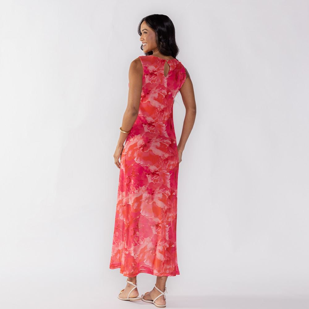 Vestido Feminino Longo Tule Patricia Foster