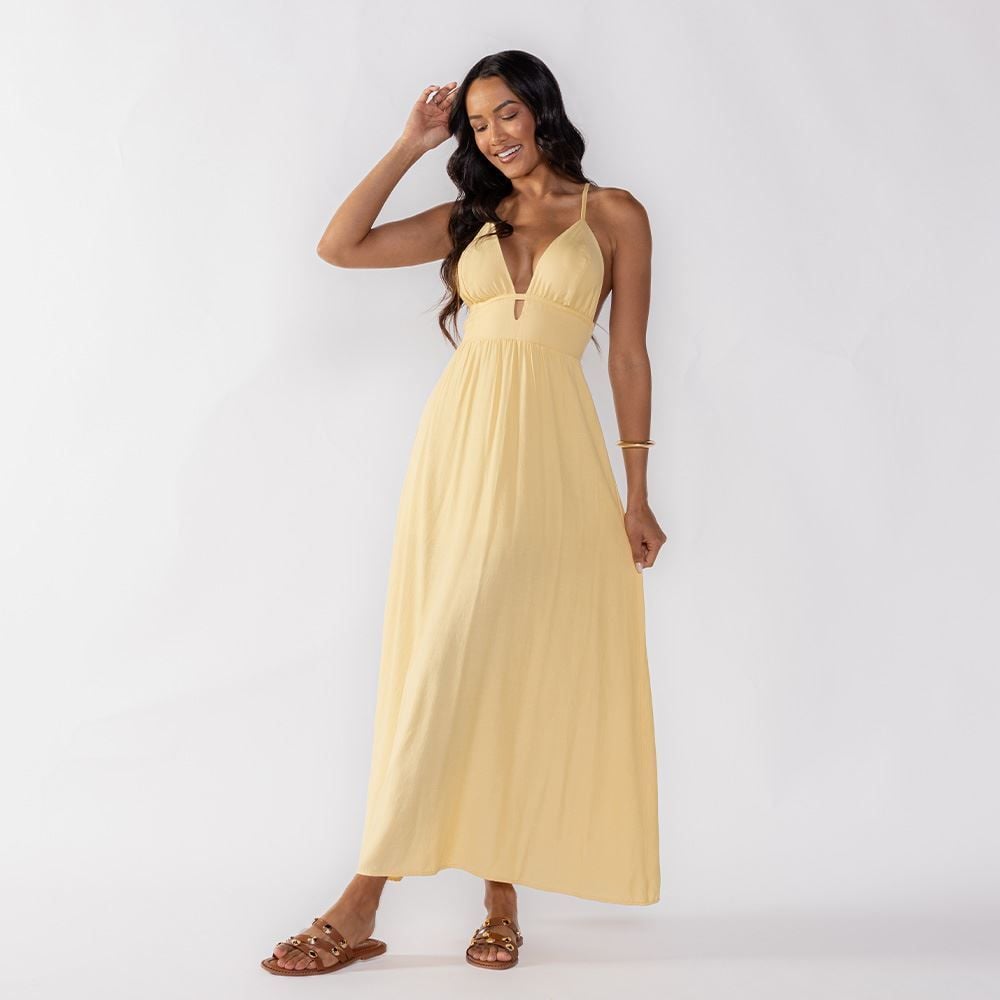 Vestido Feminino Midi Ajustável Boby Blues