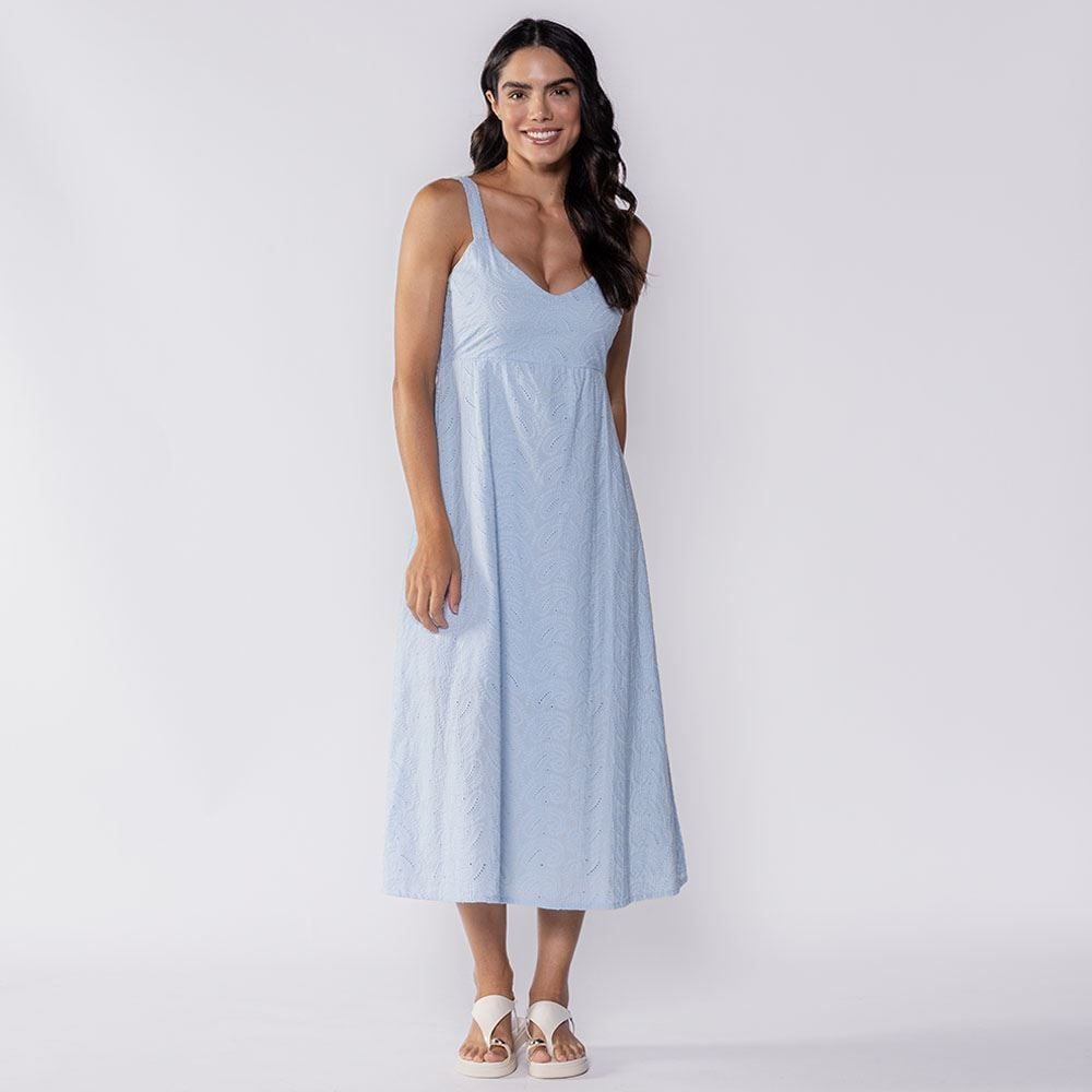 Vestido Feminino Midi De Laise Patricia Foster