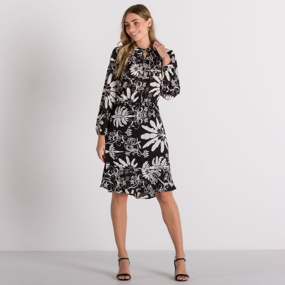 Vestido Godê Floral Patricia Foster