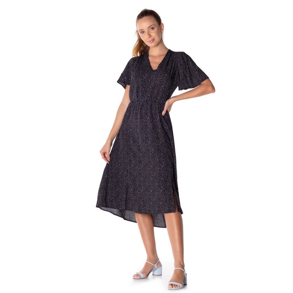 Vestido Longo Viscose Patrícia Foster