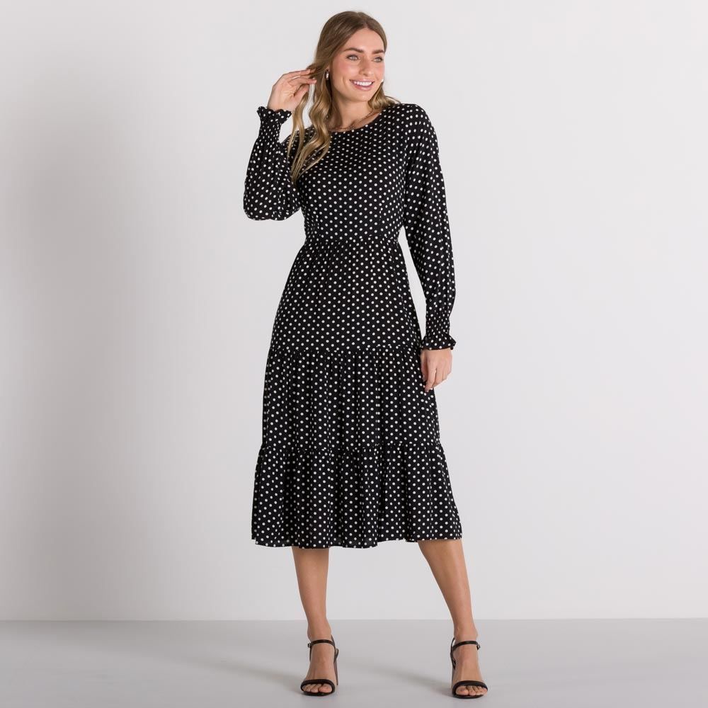 Vestido Três Babados Patricia Foster