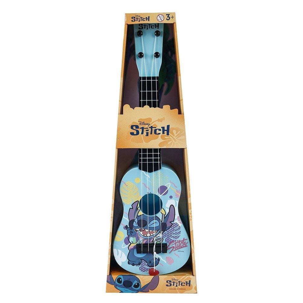 Violão Stitch Infantil Disney - DIS0516