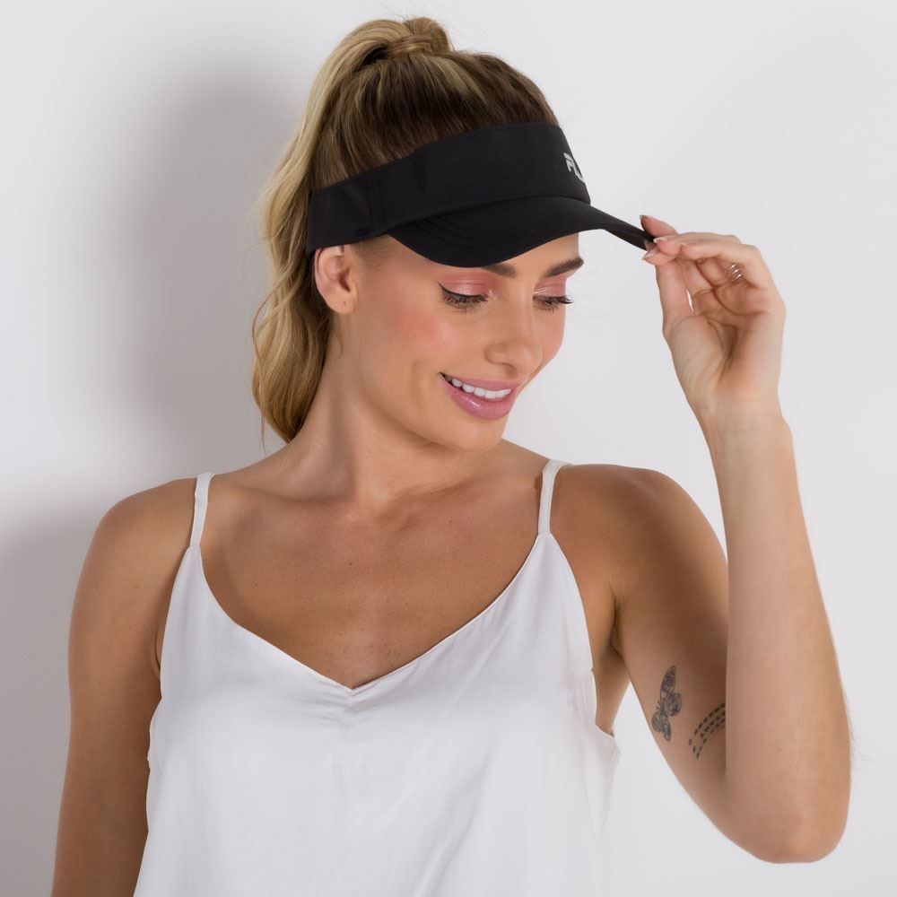 Viseira Unissex Running Fila - PRETO U