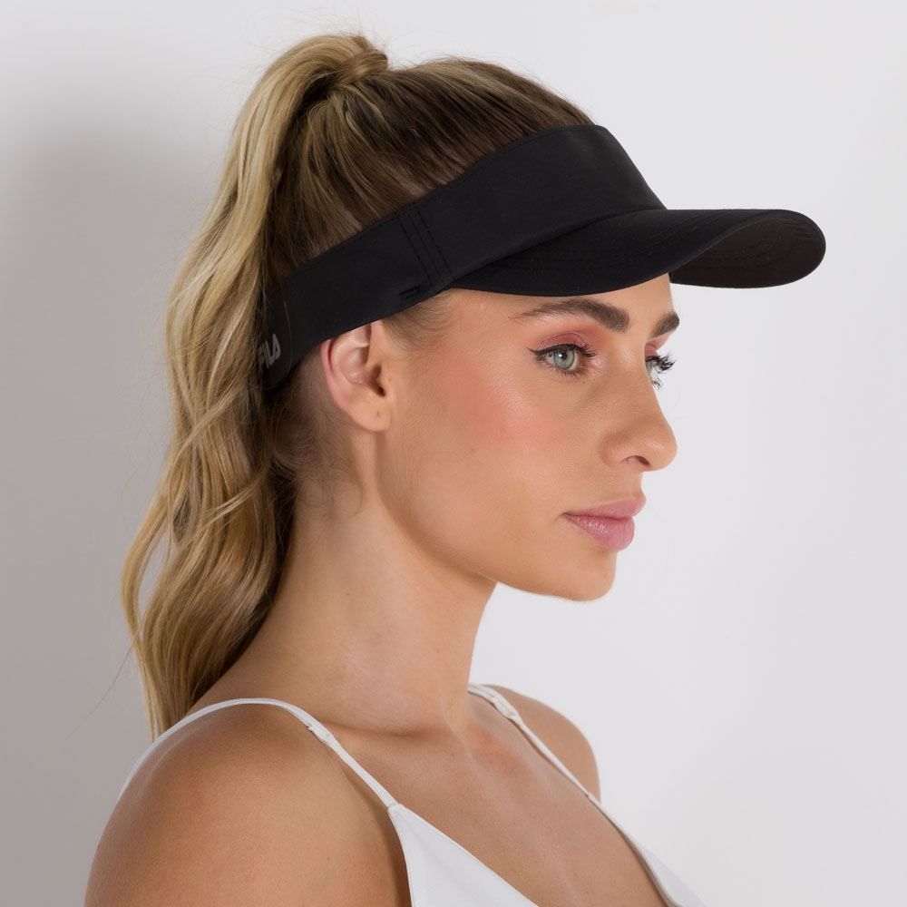 Viseira Unissex Running Fila - PRETO U