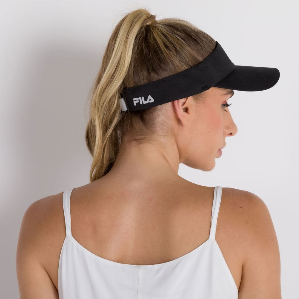 Viseira Unissex Running Fila - PRETO U