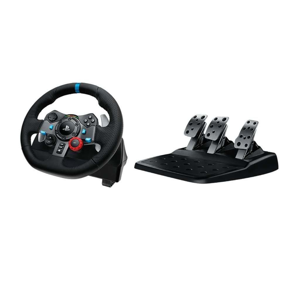 Volante Logitech G29 Driving Force para Ps5, Ps4, Ps3 e Pc