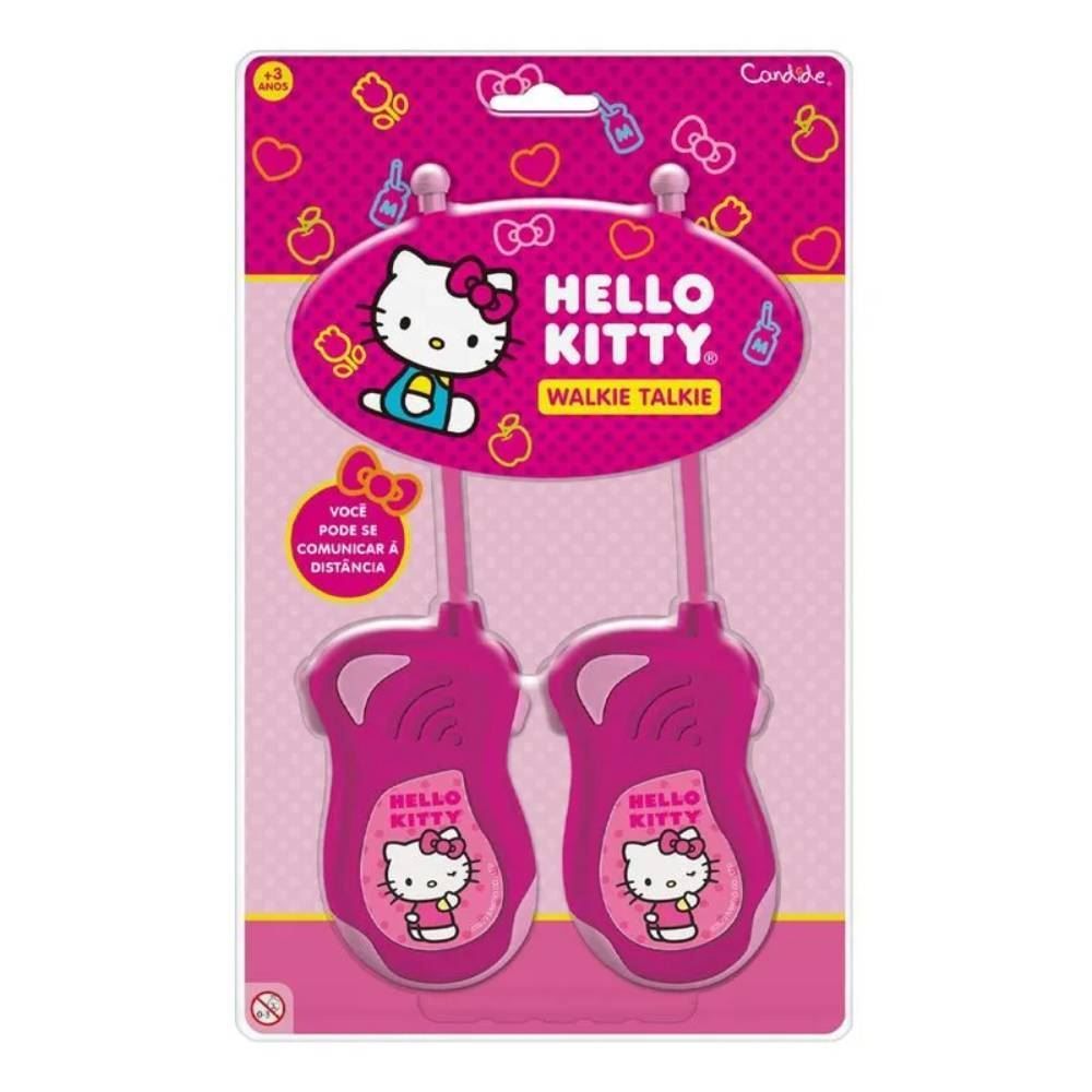 Walkie Talkie Infantil Hello Kitty Candide - 5960