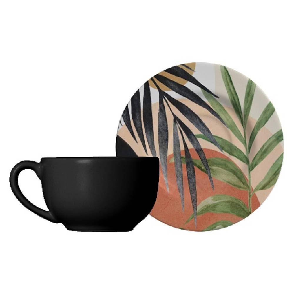 Xícara De Chá Com Pires Alleanza 200Ml - Atlantica