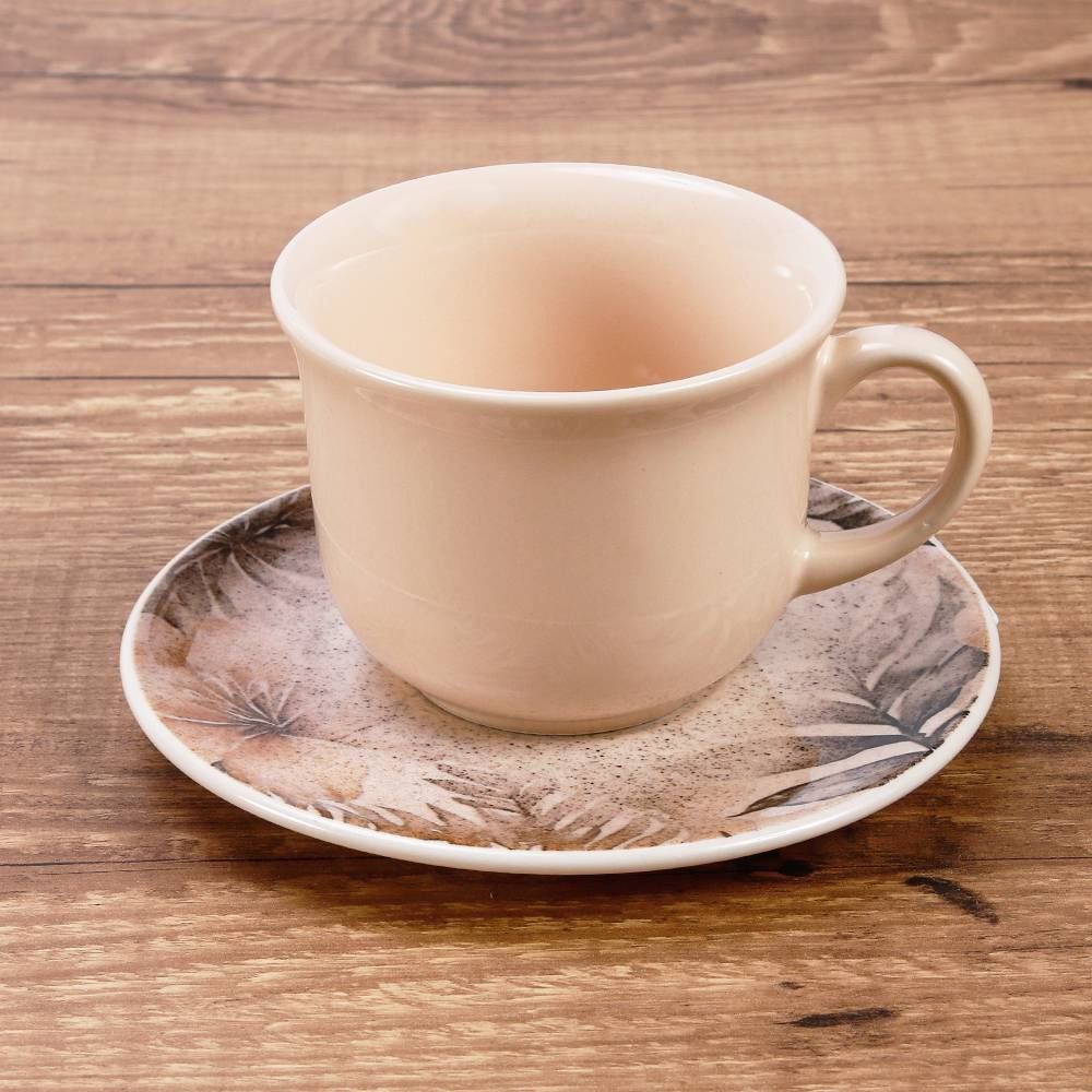 Xícara De Chá Com Pires Aurora Biona Havan Casa - 200Ml