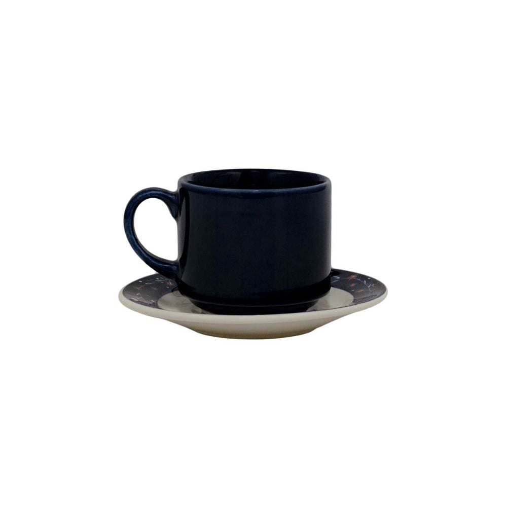 Xicara De Chá Com Pires Donna Lizzie Biona 180Ml - Ramos