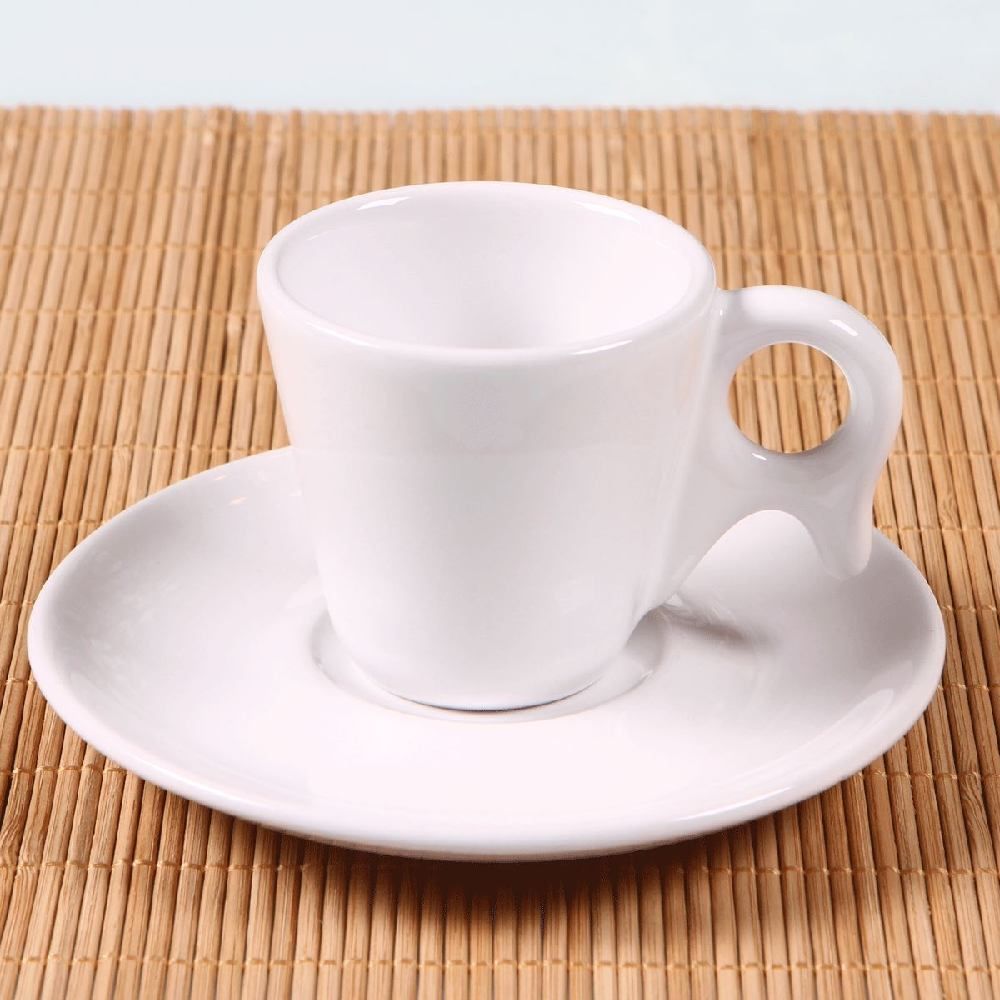 Xícara de Chá com Pires Genova Hotel Oxford 200Ml - Porcelana