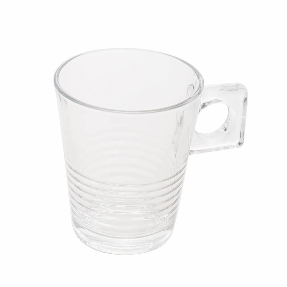 Xícara Para Chá De Vidro Lima 200 Ml Lyor - Transparente