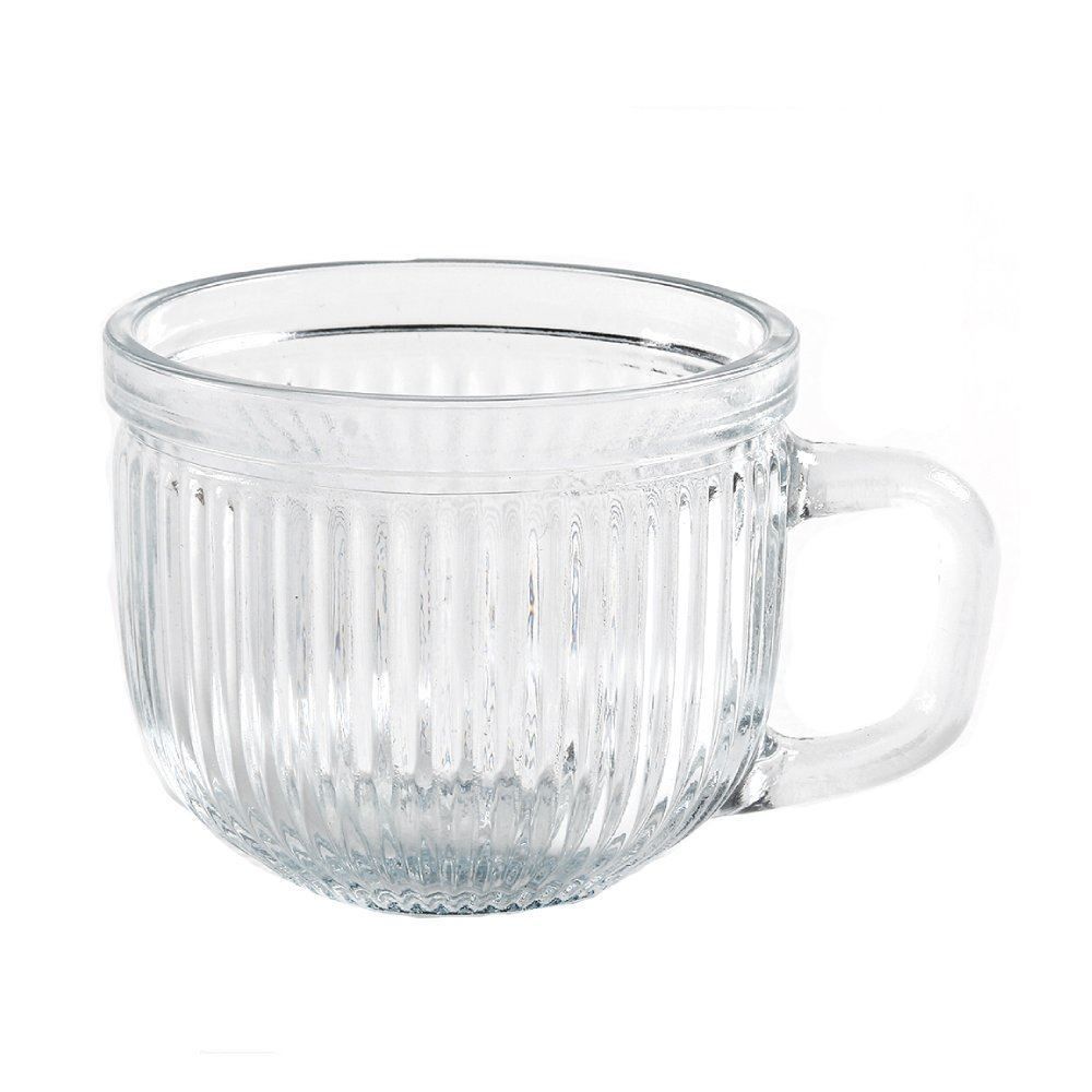 Xícara De Chá Vidro Riviera Allmix 255Ml - Transparente