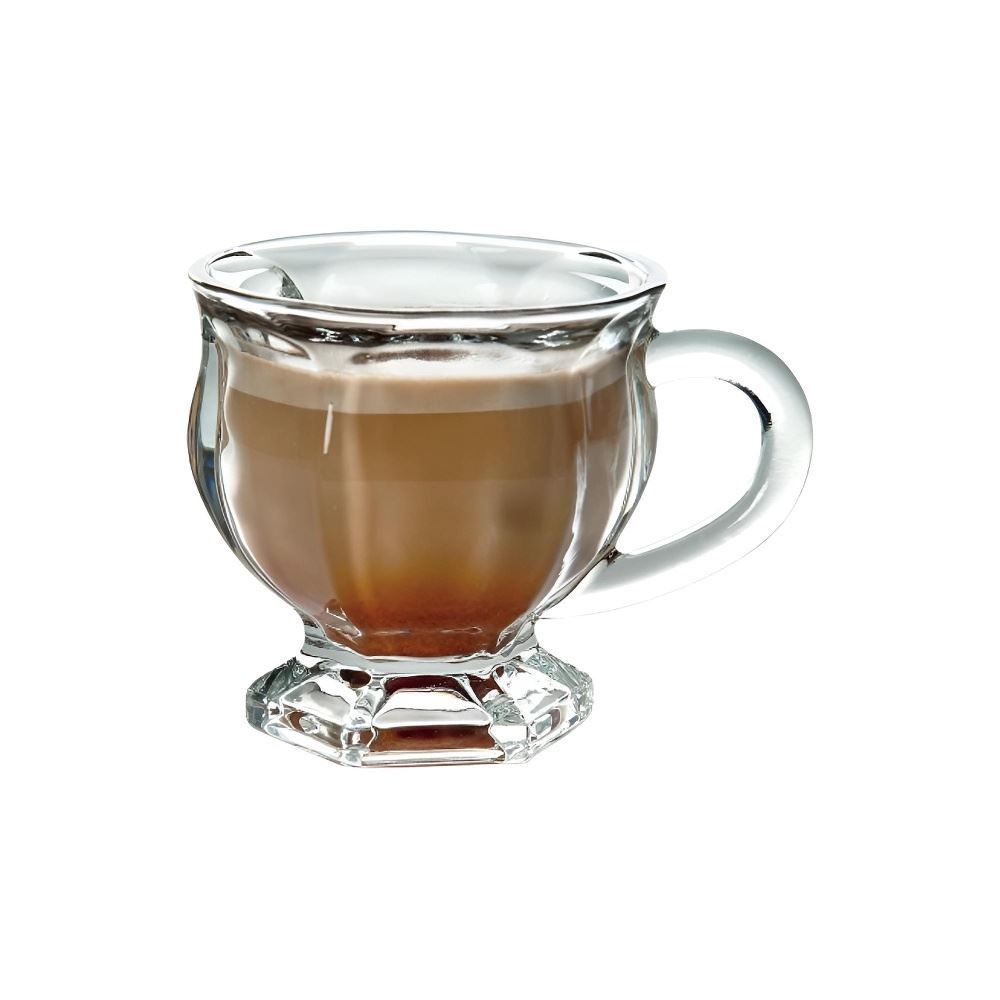 Xícara de Cristal Arcade Lyor 142Ml - Transparente