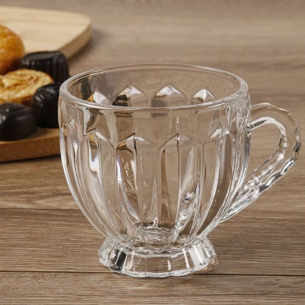 Xícara De Cristal Renaissance Lyor 200 Ml - Transparente