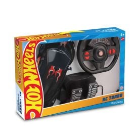 Carrinho De Controle Remoto Preto Hot Wheels Multikids - BR2445