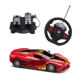 Carrinho De Controle Remoto Vermelho Hot Wheels Multikids - BR2444