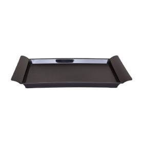 Bandeja Lea Ou 34 Cm - Preto 