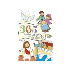 Livro 365 Desenhos Da Bíblia Para Colorir Ciranda Cultural - 9786555001990
