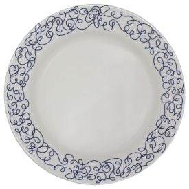 Prato Raso Donna Geo 24Cm - Azul