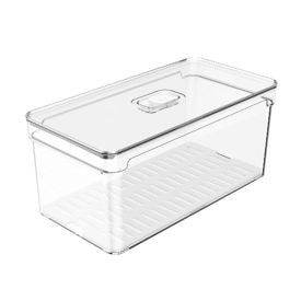 Organizador De Geladeira Martiplast Ou Clear Fresh 5 Litros - Transparente 