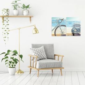 Quadros Decorativos Bike e Carro 2 Peças Havan Casa - PLC00200